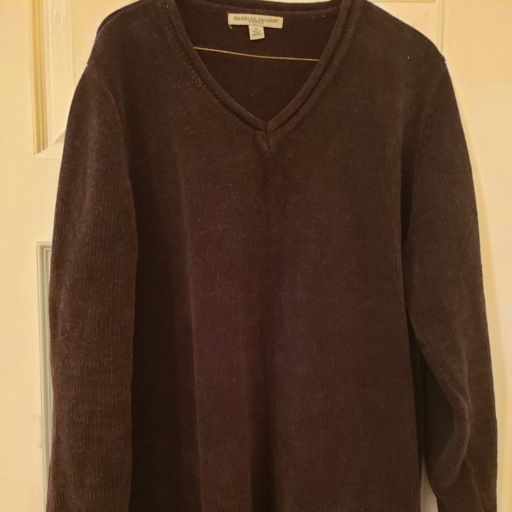 Chocolate brown sweater